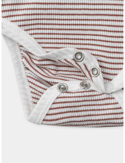 Body à manches longues rayé