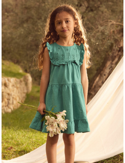 Robe à volants