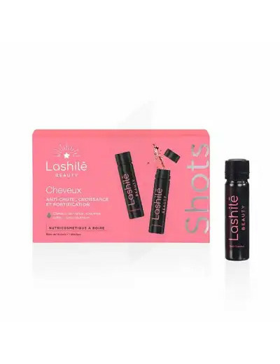 Lashilé Beauty Shots Cheveux Triple Action Boîte De 14