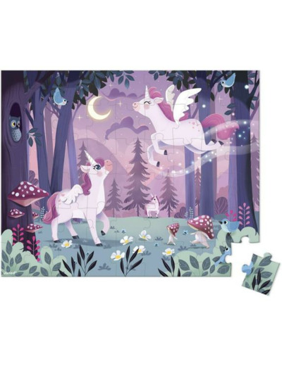 COFFRET PUZZLES 54 PIÈCES LICORNE