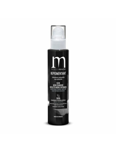 Soin repigmentant cheveux naturels ou colorés noir d'aniline