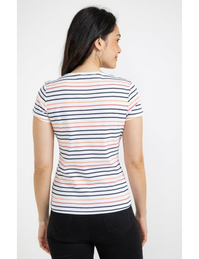 Tee-shirt à rayures