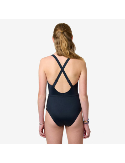 Maillot de bain menstruel étanche Métis, absorption 2 tampons Ado - SMOON noir