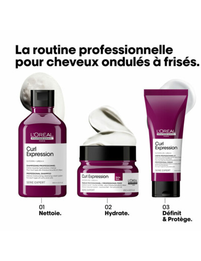 Shampooing crème lavante Curl Expression - Hydratant intensif 1500ml
