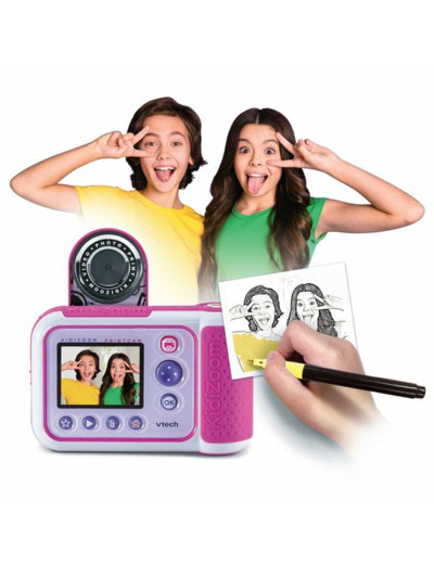 APPAREIL PHOTO KIDIZOOM PRINT CAM COULEUR ROSE