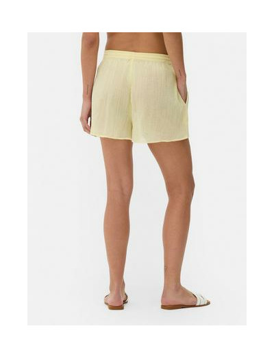 Short de plage froncé