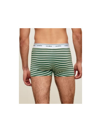 Boxer en coton à rayures