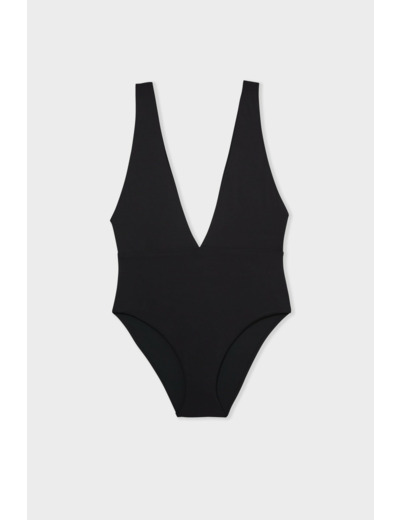 Maillot de bain 1 pièce décolleté plongeant,Maillot de bain 1 pièce décolleté plongeant;${refinementColor}