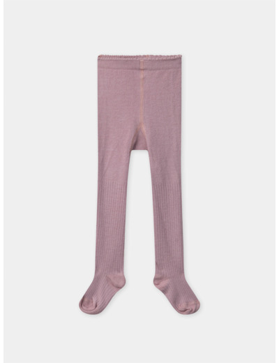 Lot de 2 collants rose uni ou blanc uni Bébé Fille