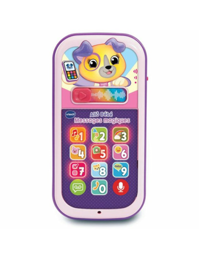 ALLÔ BÉBÉ MESSAGES MAGIQUES ROSES VTECH BABY
