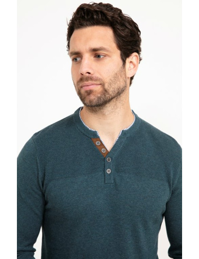 Pull Uni Col Tunisien