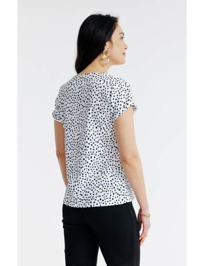 Tee-shirt imprimé manches courtes