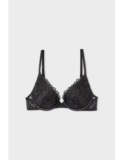 Soutien-gorge N.2 - Le push-up plongeant brodé
