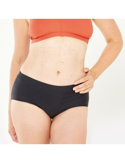 Bas de maillot de bain culotte shorty natation Femme - Lola noir
