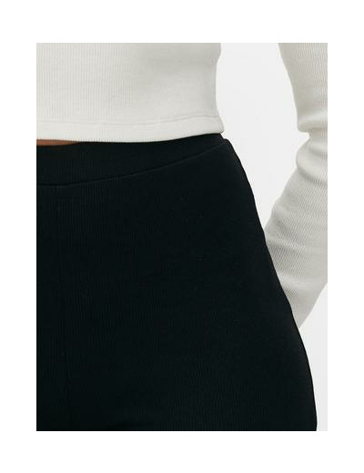 Legging évasé côtelé à coordonner