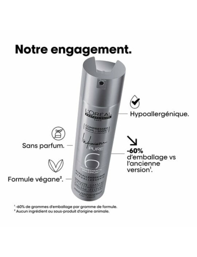 Laque Infinium Pure fixation forte 300ml