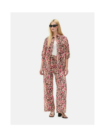Chemise utilitaire à motif abstrait