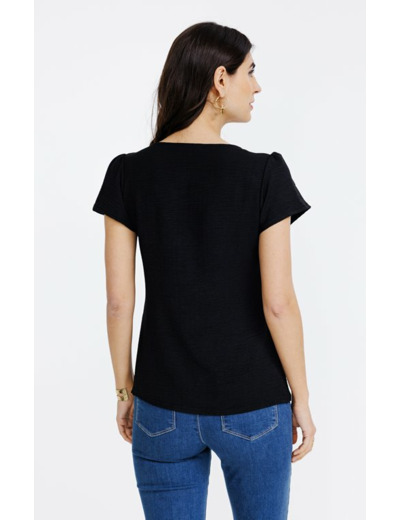 Tee-shirt uni manches courtes