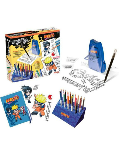 MAGIC LIGN COFFRET REPRODUCTION DESSIN NARUTO