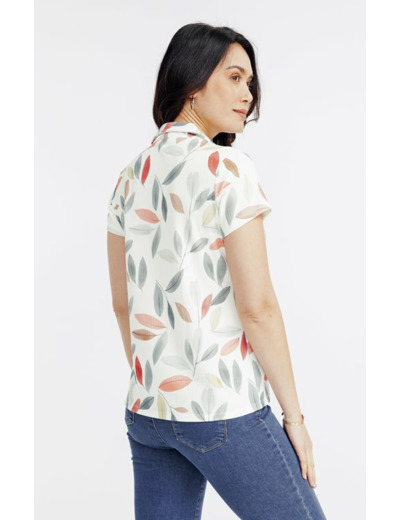 Tee-shirt col polo manches courtes