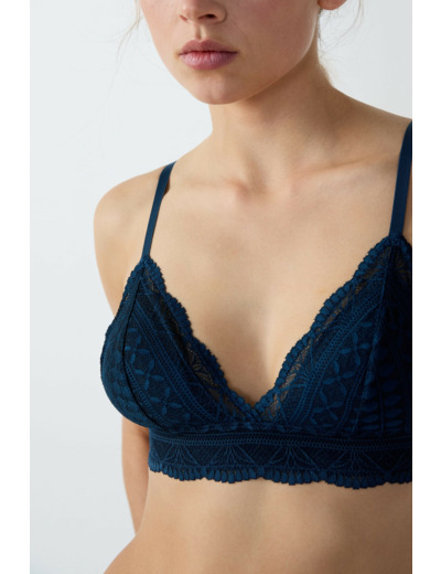 Soutien-gorge N.8 - Le triangle sans armatures