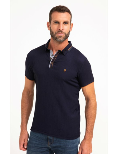 Polo manches courtes Crepon