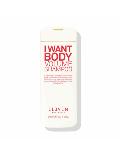 Rituel pour cheveux fins I Want Body