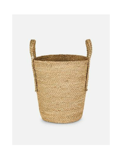 Grand panier de rangement tissé