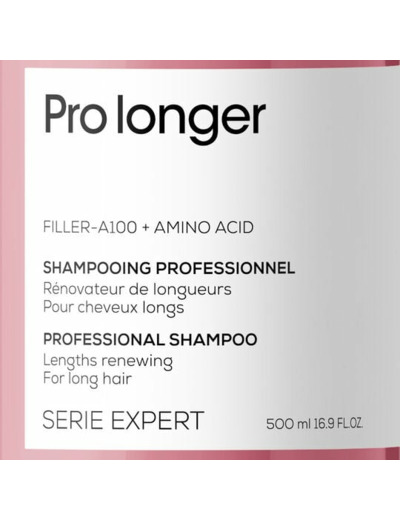 Shampooing rénovateur pour cheveux longs Pro Longer 500 ml
