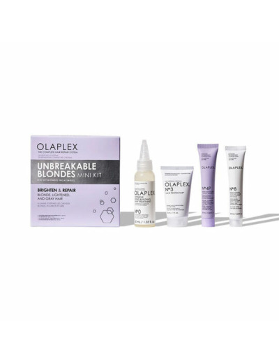 Mini kit pour cheveux blonds incassables