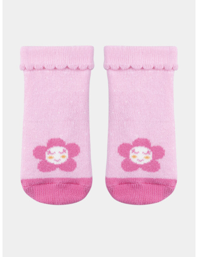 Chaussettes Rose chiné