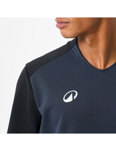Sweat de football T100 noir