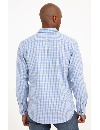 Chemise Manches Longues À Carreaux