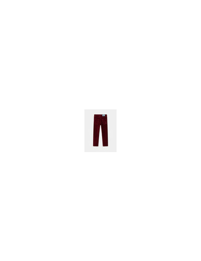 Pantalon en velours bordeaux pour garçon
