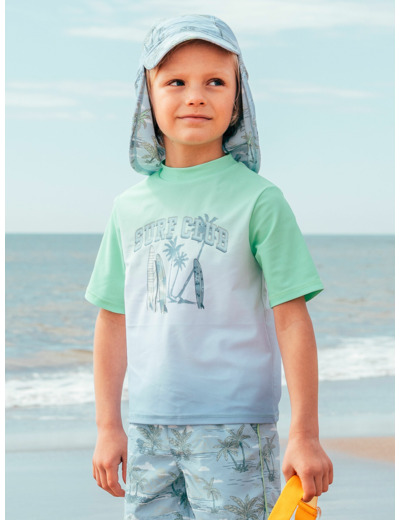 T-shirt de bain UPF 50+ dégradé