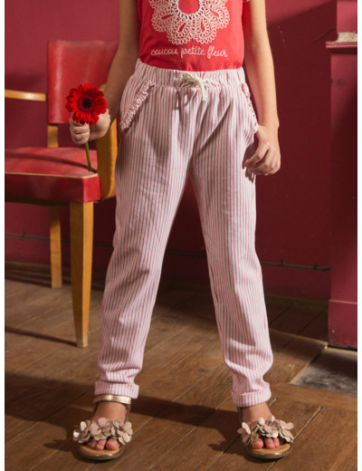 Pantalon rayé