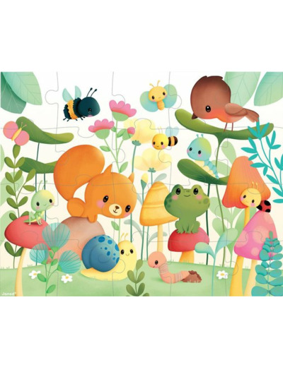 PUZZLE 20 PIÈCES LES COMPAGNONS DU JARDIN