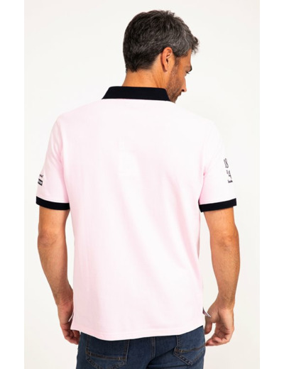 Polo manches courtes Pink