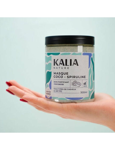 Masque avant-shampooing coco-spiruline