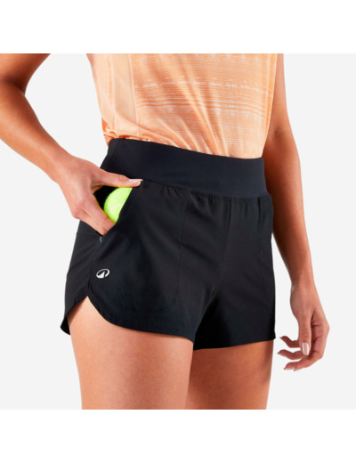 Short de tennis Femme - TSH Light Black