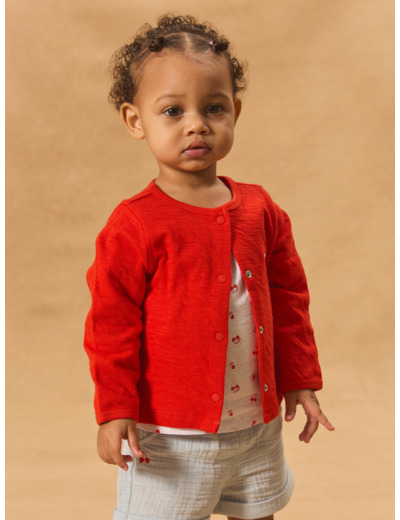 Cardigan brodé