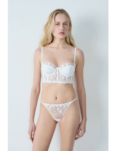 Soutien-gorge bustier coques fines