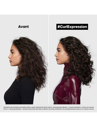 Crème lavante hydratation intense pour cheveux bouclés Curl Expression 300ml