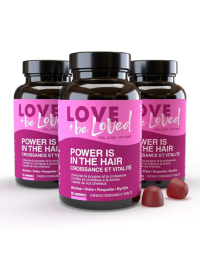Gummies Cheveux Croissance & Vitalité X 3