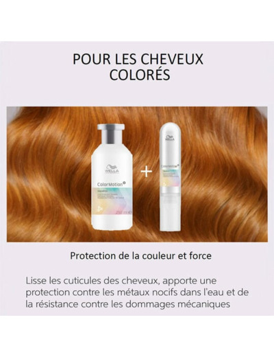 Duo cheveux fins colorés Color Motion+