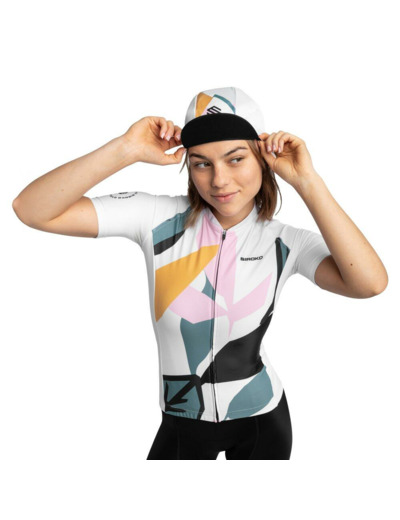 Maillot vélo manches courtes femme