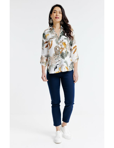 Chemise imprimé jungle