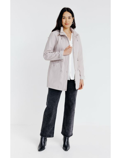 Imperméable à capuche