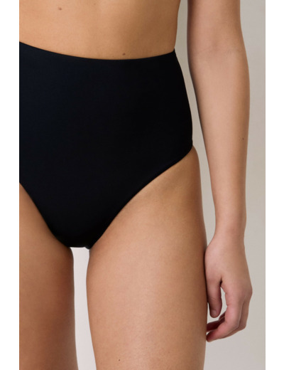 Culotte bikini taille haute gainant bas de maillot