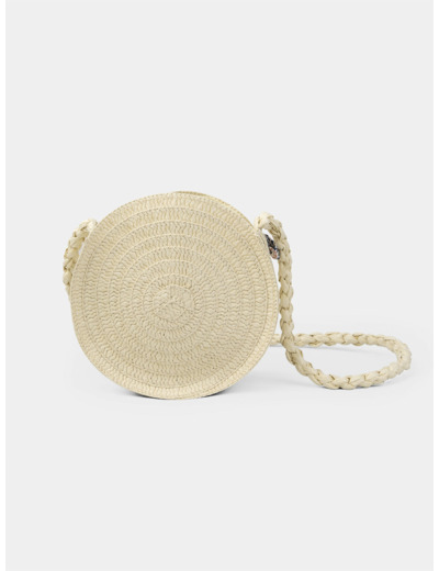 Sac bandoulière en paille